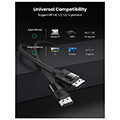 ugreen cable displayport 14 8k 60hz 1m dp114 black 80390 1m extra photo 1