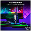 razer seiren v2 pro usb dynamic microphone audio mixer for streaming recording podcast extra photo 1
