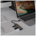 savio ak 53 adapter usb a 4 port hub usb 31 extra photo 3