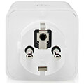 nedis wifip121fwt smartlife smart plug wi fi power meter 3680w white extra photo 2