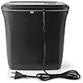 nedis pash120bka4 a4 paper shredder 12 litre capacity din p4 security extra photo 1