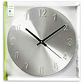 nedis clwa009mt30 circular wall clock 30 cm diameter aluminium extra photo 2
