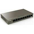 tenda tef1109p 8 63w 9 port 10 100mbps desktop switch with 8 port poe extra photo 1