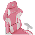 genesis nfg 1929 nitro 710 gaming chair pink white extra photo 3