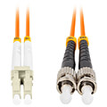 lanberg fiber optic patchcord mm st upc lc upc duplex lszh om2 50 125 30mm 15m orange extra photo 1