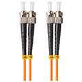 lanberg fiber optic patchcord mm st upc st upc duplex lszh om2 50 125 30mm 15m orange extra photo 1