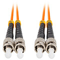 lanberg fiber optic patchcord mm st upc st upc duplex lszh om2 50 125 30mm 15m orange extra photo 2