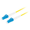 lanberg fiber optic patchcord sm lc upc lc upc simplex lszh g657a1 30mm 10m yellow extra photo 1