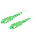 lanberg fiber optic patchcord sm sc apc sc apc simplex lszh g657a2 30mm 15m white extra photo 1