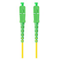 lanberg fiber optic patchcord sm sc apc sc apc simplex lszh g657a1 30mm 1m white extra photo 2