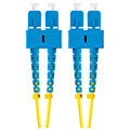 lanberg fiber optic patchcord sm sc upc sc upc duplex lszh g657a1 30mm 10m yellow extra photo 1