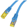 lanberg patchcord cat6a lszh cu 025m blue fluke passed extra photo 1