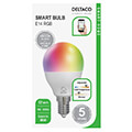 deltaco sh le14g45rgb smart home lampa led e14 g45 wifi 5w rgb dimbar leyki extra photo 1