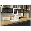 deltaco arm 0511 office epitrapezio stand vesa gia antikleptikes plakes stirixis deltaco white extra photo 2