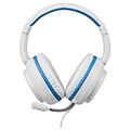 deltaco gam 127 w gaming stereo gaming headset for ps5 1x 35mm connector white extra photo 1