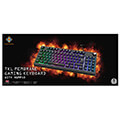 deltaco gam 110 uk gaming pliktrologio membranis ensyrmato tkl rgb uk layout mayro extra photo 2