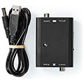 nedis acon2507bk digital audio converter 2 way connection output 1xs pdif rca female 1x toslink extra photo 10