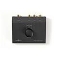 nedis aswi2403bk analogue audio switch with 3 ports black extra photo 1