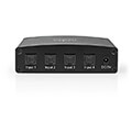 nedis aswi2514bk digital audio switch 4 way connection input dc power 4x toslink black extra photo 4