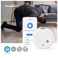 nedis btkf10wt key finder battery powered bluetooth version 40 white extra photo 1