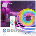 nedis wifiln51crgb smartlife led multi color strip smd 500m ip65 2700k 480lm extra photo 1