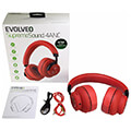 evolveo supremesound 4anc bluetooth headphones with anc red extra photo 4