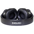 evolveo supremesound 8eq bluetooth headphones with speakers and equalizer 2in1 black extra photo 4
