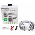 evolveo supremesound 8eq bluetooth headphones with speakers and equalizer 2in1 silver extra photo 6