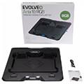 evolveo ania 10 rgb adjustable laptop stand extra photo 4