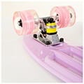 mini cruiser skateboard 225 dusty pink me led rodes fish extra photo 3