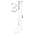 fosme 17 00114 1 portatif led 7w leyko afis extra photo 1
