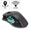 hama 173016 mw 900 v2 7 button laser wireless mouse dark grey extra photo 6