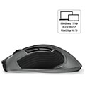 hama 173016 mw 900 v2 7 button laser wireless mouse dark grey extra photo 8