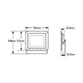 geyer lprw30w3 proboleas led 30w 3000k 2550lm ip65 leykos extra photo 1