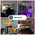 smart xristoygenniatiki girlanta led bluetooth wifi 10m rgb me sygxr smo moysikis extra photo 2