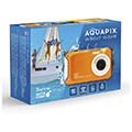 easypix 10031 aquapix w3027 wave orange extra photo 3