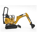 bruder jcb micro excavator 8010 cts yellow black extra photo 1