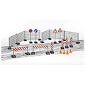 bruder fences pylons signs extra photo 1