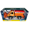 bruder mb unimog winter service with clearing sign extra photo 2