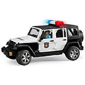 bruder jeep wrangler unlimited rubicon police vehicle with police officer extra photo 1