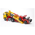bruder man tga tow truck with off road vehicle without light and sound module extra photo 1