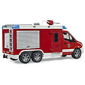 bruder mercedes benz sprinter fire brigade vehicle including light sound module extra photo 3