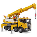 bruder scania super 560r liebherr crane truck with light sound module extra photo 1