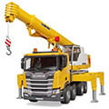 bruder scania super 560r liebherr crane truck with light sound module extra photo 2