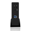 raidsonic ib 330stu3 b icy box 35 sata hdd external aluminium enclosure usb 30 extra photo 3