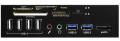 raidsonic icy box ib 863 b 525 card reader with multiport front panel extra photo 1
