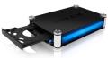 raidsonic icy box ib 550stu3s 525 blue lighting aluminium case black extra photo 2