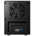 raidsonic icy box ib rd3640su3 4 bay 35 sata external raid enclosure black extra photo 2