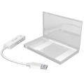 raidsonic icy box ib ac6034 u3 25 sata ssd hdd to usb 30 adapter with aluminium box extra photo 1