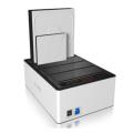 raidsonic icy box ib 141cl u3 4 bay docking clone station for 25 35 sata hdd extra photo 3